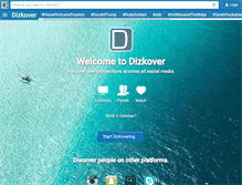 Tablet Screenshot of dizkover.com